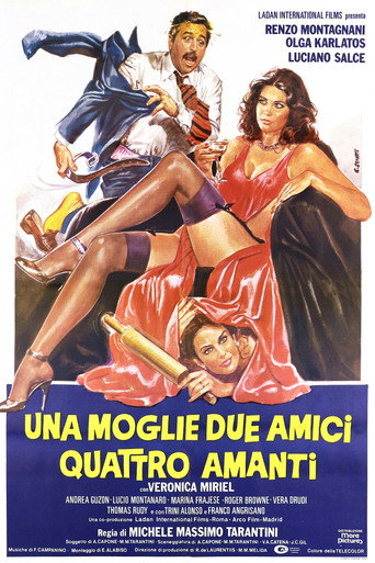 A Wife, Two Friends, Four Lovers movie poster