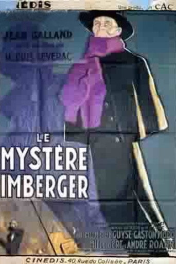 Le Mystère Imberger movie poster
