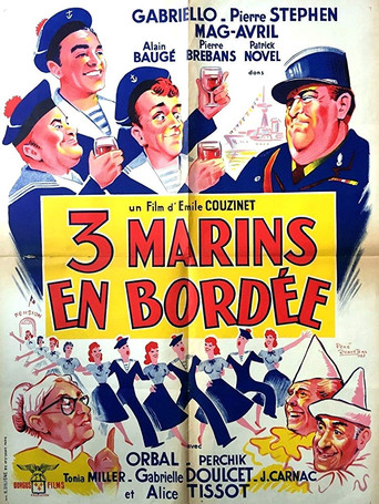 Trois marins en bordée movie poster