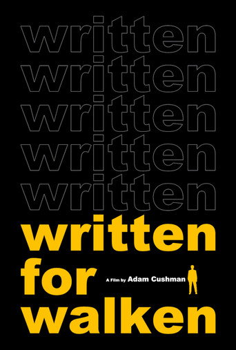Written for Walken movie poster