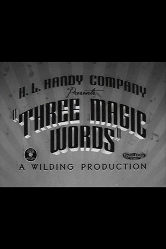 Three Magic Words movie poster