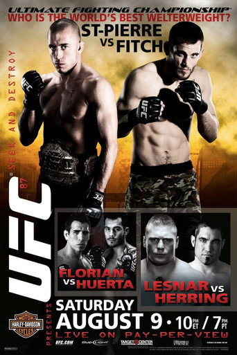 UFC 87: Seek and Destroy movie poster