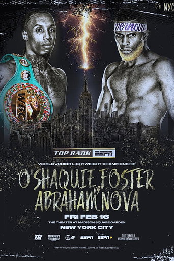 O'Shaquie Foster vs. Abraham Nova movie poster
