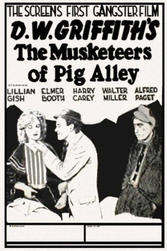 The Musketeers of Pig Alley movie poster