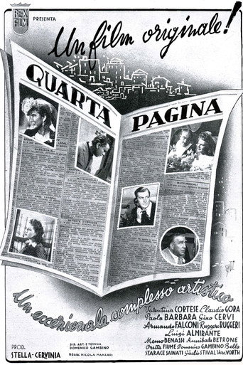 Quarta pagina movie poster