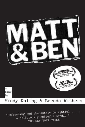 Matt & Ben movie poster