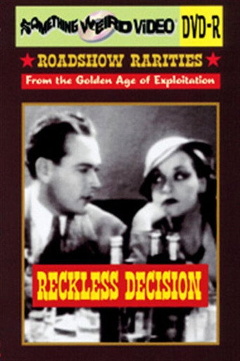 Reckless Decision movie poster