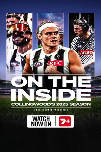 On The Inside - Collingwood's 2025 Season movie poster
