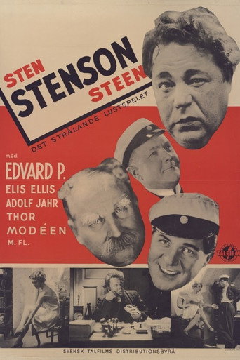 Sten Stensson Stéen från Eslöv på nya äventyr movie poster