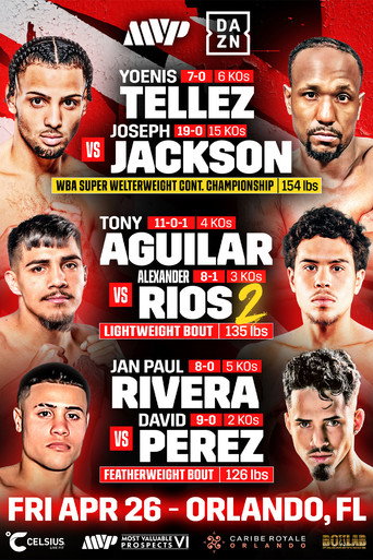 Yoenis Tellez vs. Joseph Jackson movie poster