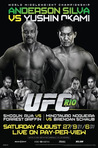UFC 134: Silva vs. Okami movie poster