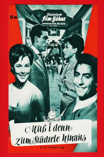 Muß i denn zum Städtele hinaus movie poster