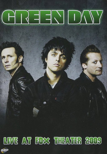 Green Day: Live at Fox Theater movie poster