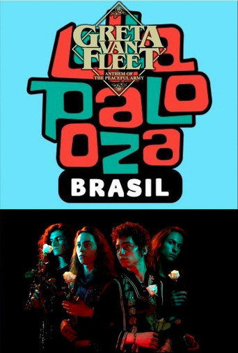 Greta Van Fleet: Lollapalooza Brazil 2019 movie poster