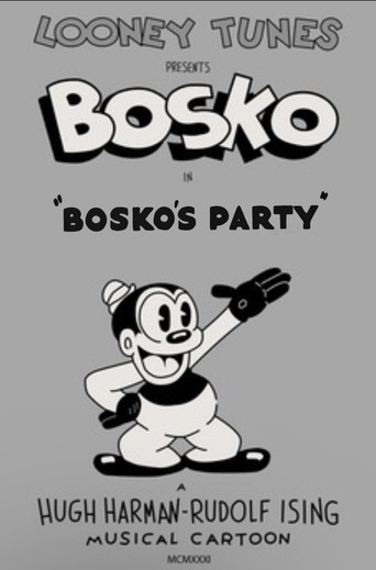 Bosko's Party movie poster