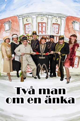 Två man om en änka movie poster