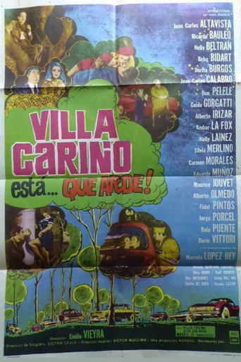 Villa Cariño está que arde movie poster