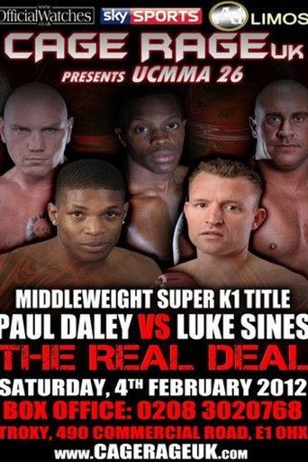 UCMMA 26: The Real Deal movie poster