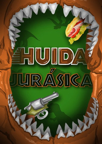 Huida Jurásica movie poster