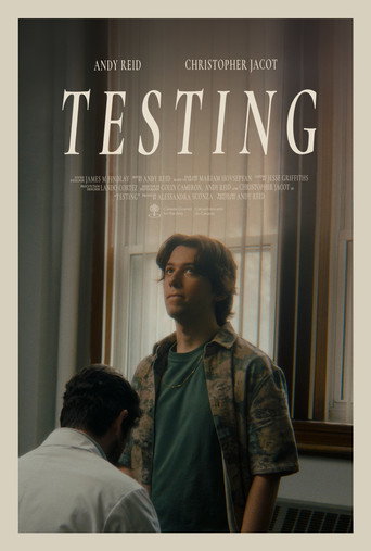 Testing movie poster