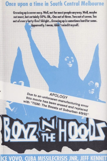 TISM: Boyz 'N The Hoodz movie poster