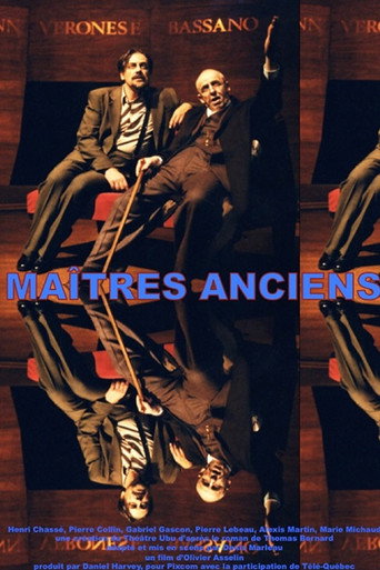 Maîtres anciens movie poster