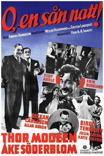 O, What a Night! movie poster