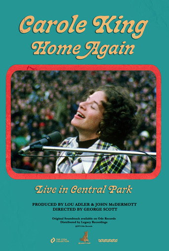 Carole King: Home Again - Live in Central Park movie poster