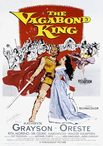 The Vagabond King movie poster