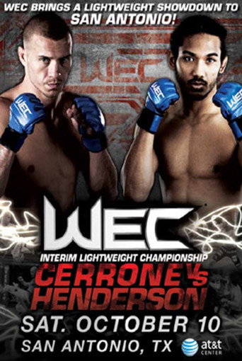 WEC 43: Cerrone vs. Henderson movie poster