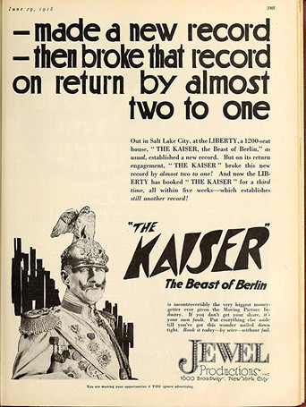 The Kaiser, the Beast of Berlin movie poster