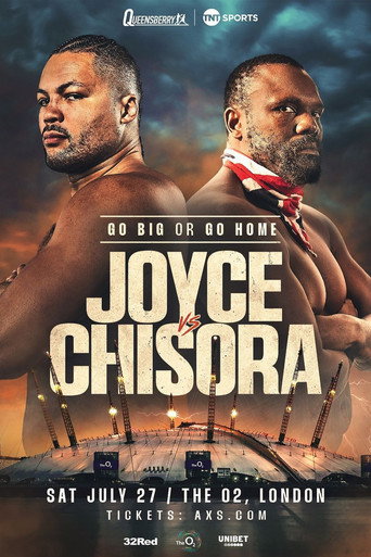 Joe Joyce vs. Derek Chisora movie poster