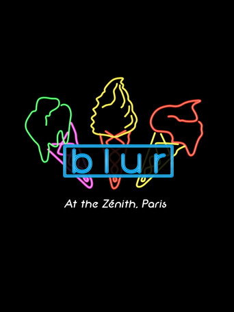 blur at the Zénith, Paris movie poster