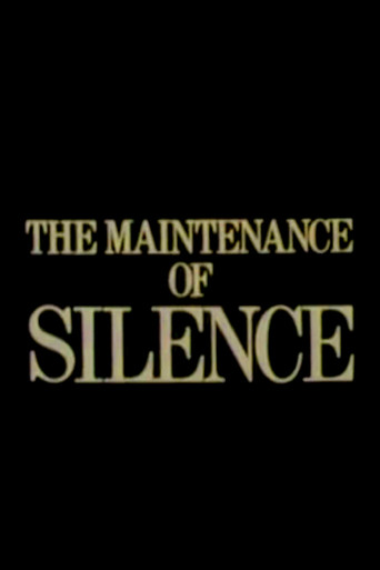 The Maintenance of Silence movie poster