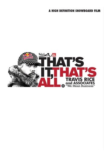 That's It, That's All movie poster