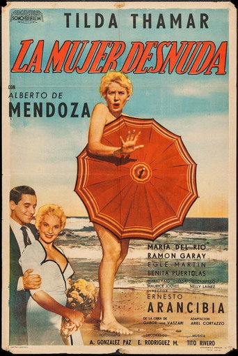 La mujer desnuda movie poster