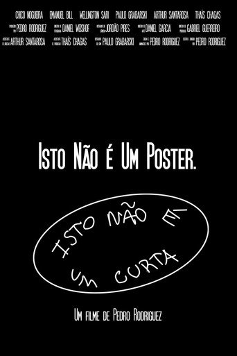 Isto Não É Um Curta movie poster