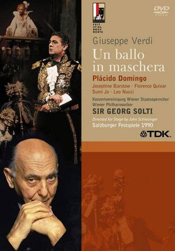 Verdi: Un ballo in maschera movie poster