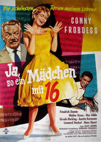 Ja, so ein Mädchen mit sechzehn movie poster