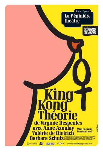 King Kong Théorie movie poster