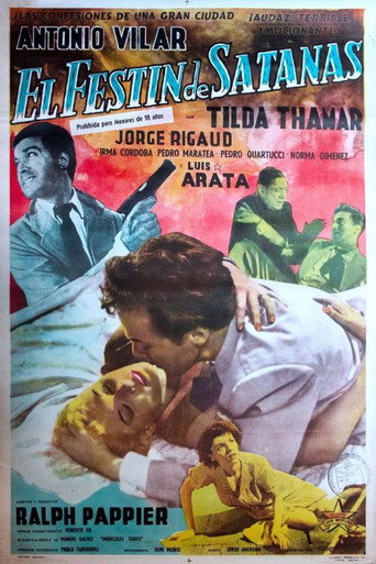 El festín de Satanás movie poster