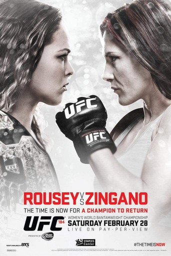 UFC 184: Rousey vs. Zingano movie poster