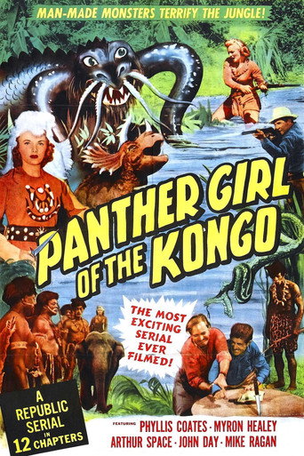 Panther Girl of the Kongo movie poster