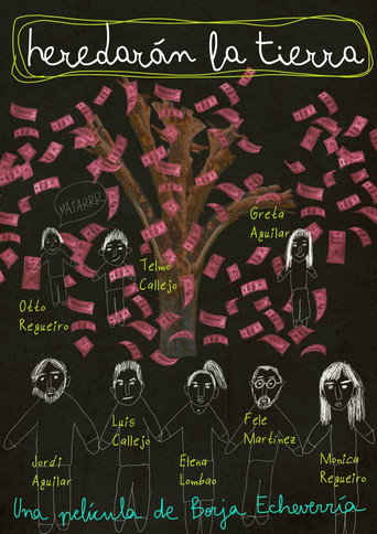 Heredarán la tierra movie poster