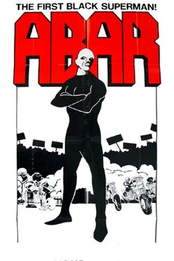 Abar, the First Black Superman movie poster