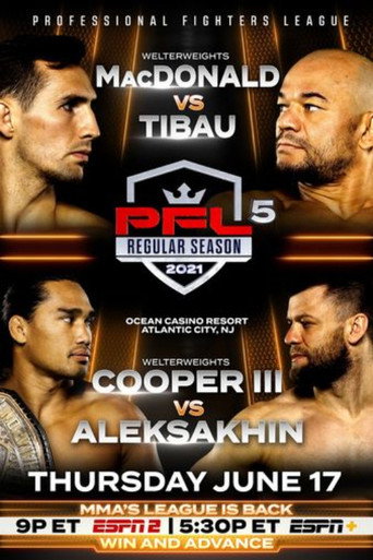 PFL 2021 #5: Regular Season - MacDonald vs. Tibau movie poster