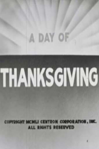 A Day Of Thanksgiving movie poster