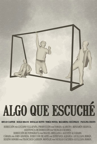 Algo que escuché movie poster