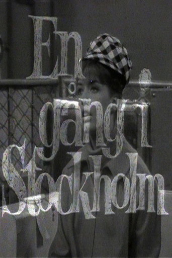En gång i Stockholm movie poster