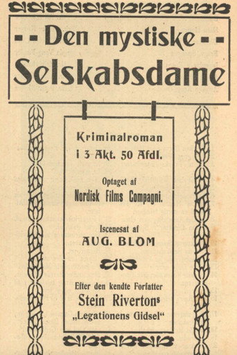 Den mystiske selskabsdame movie poster